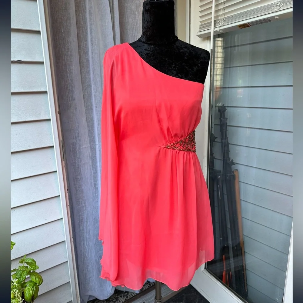 Free People Asymmetric Cocktail Dress size 4 - Picture 1 of 5